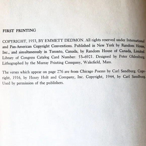 1953 Fabulous Chicago by Dedmon Emmett - First Edition Signed Hardcover - Picture 7 of 13